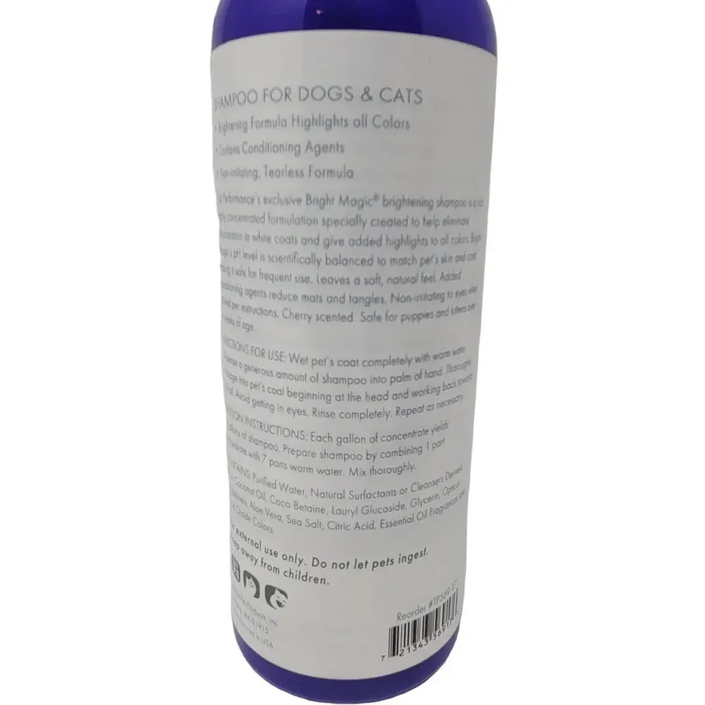 Top Performance Bright Magic Shampoo Gentle Puppy Kitten Dog Cat Tearless Formul